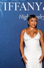 QUINTA BRUNSON at Tiffany & Co. Celebrates Launch of Blue Book 2025: Sea of Wonder in New York City 04/25/2025