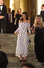 RACHEL ZEGLER Leaves NY Public Library for George Clooney