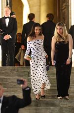 RACHEL ZEGLER Leaves NY Public Library for George Clooney