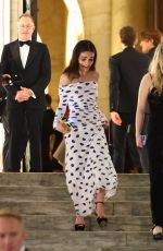 RACHEL ZEGLER Leaves NY Public Library for George Clooney