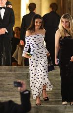 RACHEL ZEGLER Leaves NY Public Library for George Clooney