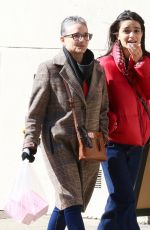 RACHEL ZEGLER Out Shopping with Her Mom in New York City 04/09/2025