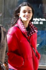 RACHEL ZEGLER Out Shopping with Her Mom in New York City 04/09/2025