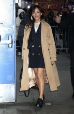 RASHIDA JONES Arrives at Good Morning America in New York 04/07/2025