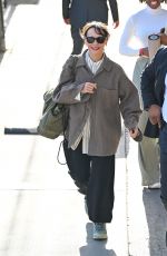 RASHIDA JONES Leaves Jimmy Kimmel Live! in Hollywood 04/16/2025
