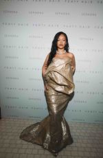 RIHANNA at Fenty Beauty Event in Paris 04/04/2025