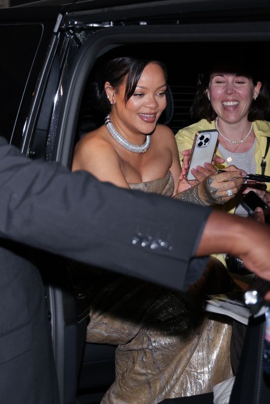RIHANNA Night Out in Paris 04/04/2025