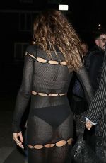 RITA ORA Out for Dinner at Dorian Restaurant in Notting Hill 04/04/2025
