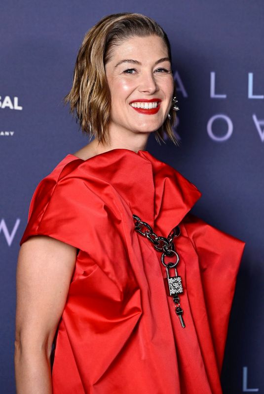 ROSAMUND PIKE at Hallow Road Special Screening in London 04/28/2025