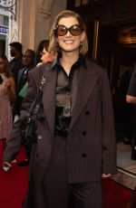 ROSAMUND PIKE at My Master Builder West End Opening Night in London 04/29/2025