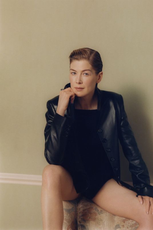 ROSAMUND PIKE for Porter Magazine, March 2025