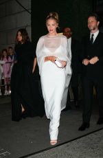 ROSIE HUNTINGTON-WHITELEY Arrives at Gigi