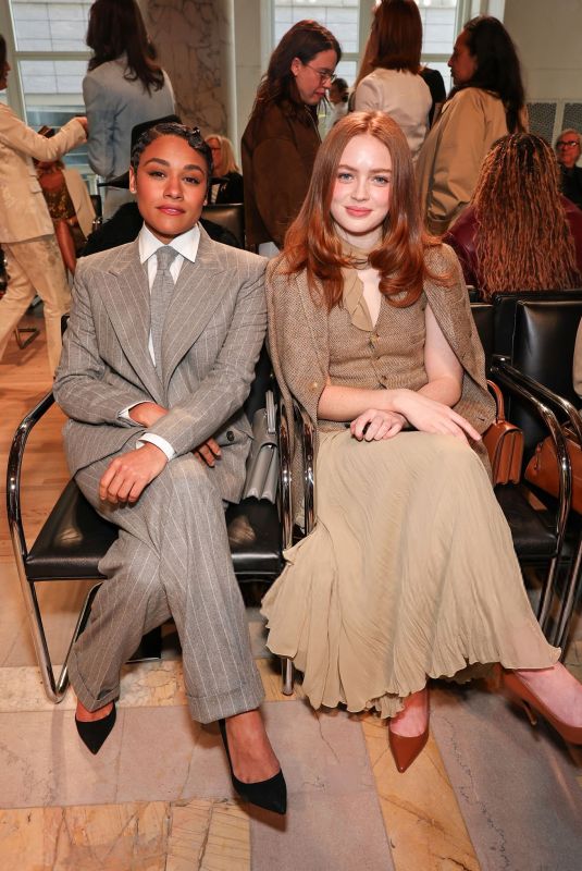SADIE SINK at Ralph Lauren Collection Fall 2025 Show in New York City 04/17/2025