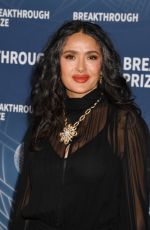 SALMA HAYEK at 11th Breakthrough Prize Ceremony at Barker Hangar 04/05/2025