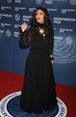 SALMA HAYEK at 11th Breakthrough Prize Ceremony at Barker Hangar 04/05/2025
