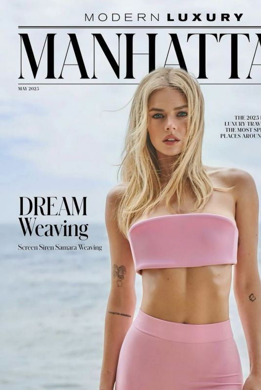SAMARA WEAVING for Modern Luxury Magazine, May 2025