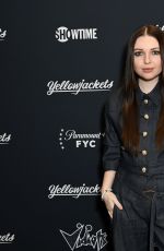 SAMMI HANRATTY at Yellowjackets S3 FYC Screening Event in Los Angeles 04/11/2025