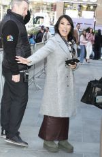 SANDRA ALEE Arrives at Today Show in New York 04/17/2025