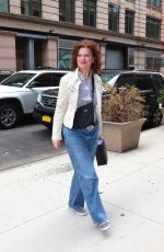 SANDRA BERNHARD Arrives at Watch What Happens Live Studios in New York 04/21/2025