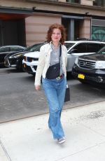 SANDRA BERNHARD Arrives at Watch What Happens Live Studios in New York 04/21/2025