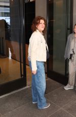 SANDRA BERNHARD Arrives at Watch What Happens Live Studios in New York 04/21/2025