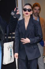 SARAH HYLAND Out and About in New York City 04/11/2025
