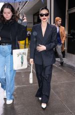 SARAH HYLAND Out and About in New York City 04/11/2025