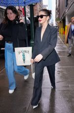 SARAH HYLAND Out and About in New York City 04/11/2025