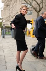SARAH PALIN Arrives at Jury Trial Against New York Times 04/14/2025