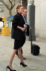 SARAH PALIN Arrives at Jury Trial Against New York Times 04/14/2025