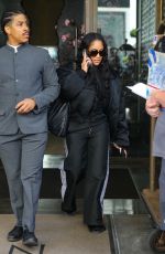 SAWEETIE Leaves Aman Hotel in New York 04/22/2025