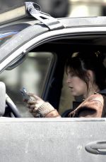 SCOUT WILLIS Out for a Drive in Los Angeles 04/22/2025