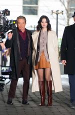 SELENA GOMEZ on the Set of Only Murders in the Building in New York 04/10/2025
