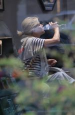 SELMA BLAIR Enjoys a Relaxing Mani-pedi at La Flora Nails in Studio City 04/20/2025