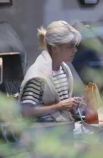 SELMA BLAIR Enjoys a Relaxing Mani-pedi at La Flora Nails in Studio City 04/20/2025