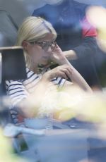 SELMA BLAIR Enjoys a Relaxing Mani-pedi at La Flora Nails in Studio City 04/20/2025