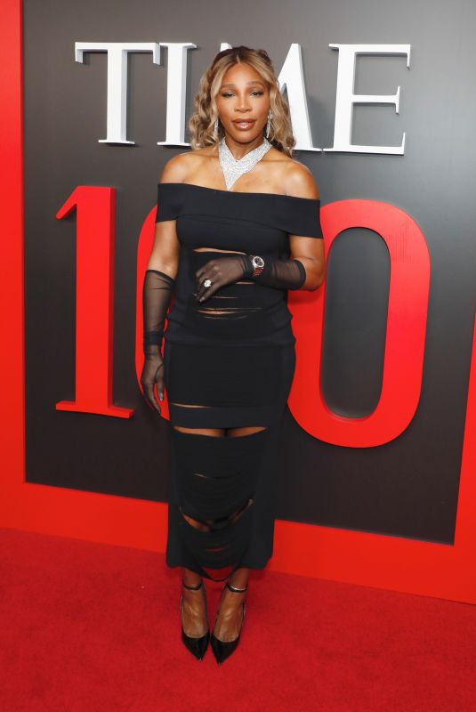 SERENA WILLIAMS at TIME100 Gala in New York 04/24/2025