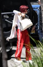 SHARON OSBOURNE Spotted After Cancelling Her Talk Show Tour in Los Angeles 04/22/2025