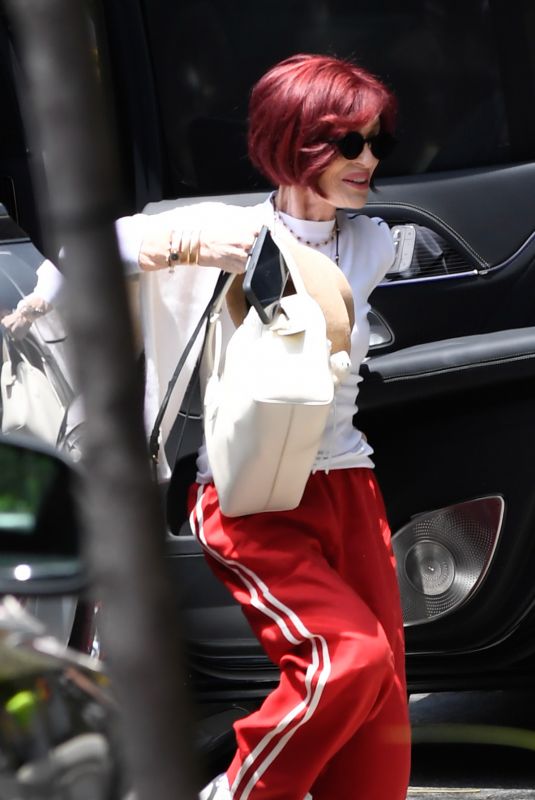 SHARON OSBOURNE Spotted After Cancelling Her Talk Show Tour in Los Angeles 04/22/2025