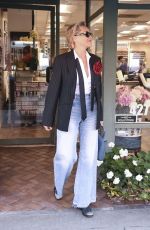 SHARON STONE Getting a Pedicure in Los Angeles 04/28/2025
