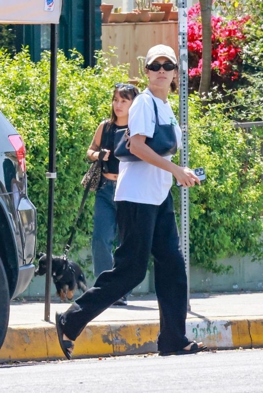 SHAY MITCHELL Out for Family Lunch at All Time in Los Feliz 04/11/2025