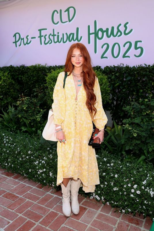 SICILY ROSE at CLD PR Pre-Festival House in Beverly Hills 04/08/2025