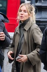SIENNA MILLER on the Set of Jack Ryan in London 04/15/2025