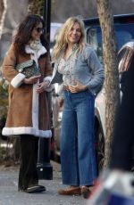 SIENNA MILLER Out and About in Notting Hill 04/02/2025