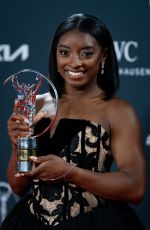 SIMONE BILES at 2025 Laureus World Sport Awards in Madrid 04/21/2025