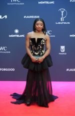 SIMONE BILES at 2025 Laureus World Sport Awards in Madrid 04/21/2025