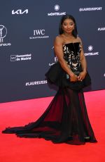 SIMONE BILES at 2025 Laureus World Sport Awards in Madrid 04/21/2025