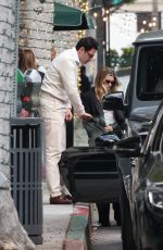 SOFIA RICHIE and Elliot Grainge on a Date Night at Cipriani in Beverly Hills 04/27/2025