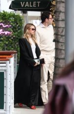 SOFIA RICHIE and Elliot Grainge on a Date Night at Cipriani in Beverly Hills 04/27/2025