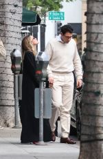 SOFIA RICHIE and Elliot Grainge on a Date Night at Cipriani in Beverly Hills 04/27/2025